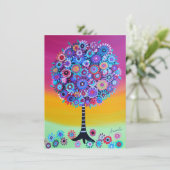 バーのバルミツワーの招待状生命の樹 招待状 (スタンド正面)