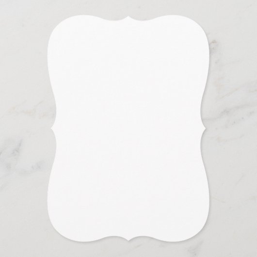 バーのメニュー結婚カードからミニマルバー メニュー (裏面)