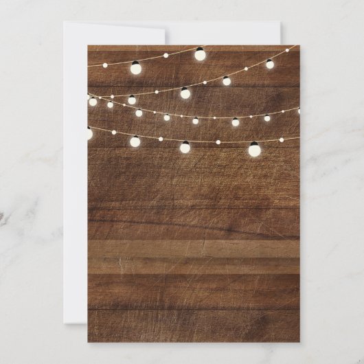 バーの印を結婚するカードおよびギフト サンキューカード (裏面)