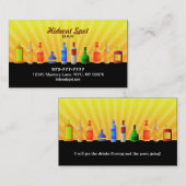 バーの名刺 名刺 (正面/裏面)