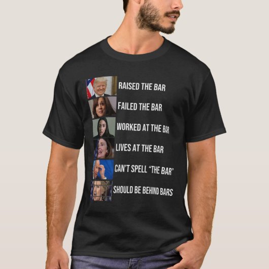 バーの発生バーでバーが動作しなかった Tシャツ (正面)