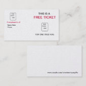 バーの積み込みライン名刺 名刺 (正面/裏面)