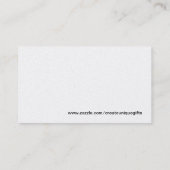 バーの積み込みライン名刺 名刺 (裏面)