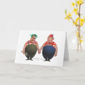 バーの誕生日カードを下げる カード (黄色い花)