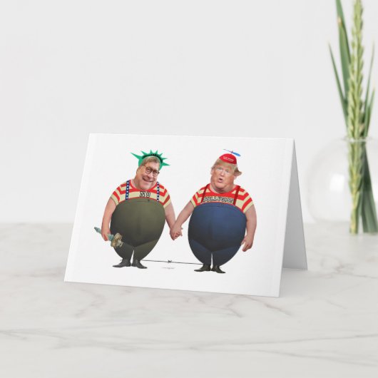 バーの誕生日カードを下げる カード (正面)