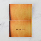 バーの（ユダヤ教の）バル・ミツバーのあなた自身の招待をカスタマイズ 招待状 (内部)