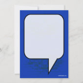 バーの(ユダヤ教の)バル・ミツバーの写実的で新しいサンキューカード サンキューカード (裏面)