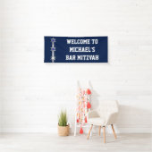バーの（ユダヤ教の）バル・ミツバーの喜ばしい徴候 横断幕 (インサイチュ)