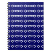 バーの(ユダヤ教の)バル・ミツバーの記念品のユダヤ人のお祝い ノートブック (正面)