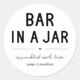 バーのJARギフトラベルシール ラウンドシール