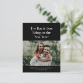 バーは写真の年賀状に持ち込む低い シーズンポストカード (スタンド正面)