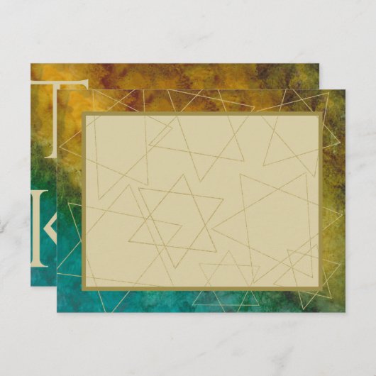 バーまたはバルミツワーこの世界からありがとう3 サンキューカード (正面/裏面)