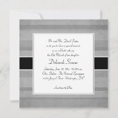 バーまたはバルミツワーのお知らせ/招待状 招待状 (裏面)