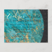 バーまたはバルミツワーのアウト・オブ・ザ・ワールド ポストカード (正面)