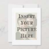 バーまたはバルミツワーの招待状RSVPカード 出欠カード (裏面)