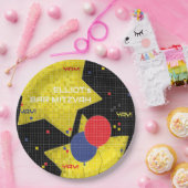 バーまたはバルミツワーゲームON 2 ペーパープレート (パーティー)