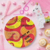 バーまたはバルミツワーパーティーオン紙プレート ペーパープレート (パーティー)