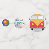 バーまたはバルミツワー紙吹雪1960のスタイル コンフェッティ (裏面)