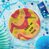 バーまたはバルミツワーDIG IN紙プレート ペーパープレート (パーティー)