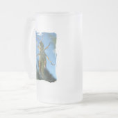 バーまでの腹 フロストグラスビールジョッキ (正面左)