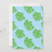 バーを満たすシャワー招待状 招待状 (裏面)