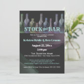 バーを満たすシャワー 招待状 (スタンド正面)