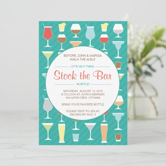 バーを満杯にしようという招待状 招待状 (スタンド正面)