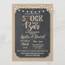 バーを満杯にパーティー カップルシャワーを飾る 麻のチョークボード