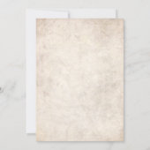 バーを結婚式招待状開ければ 招待状 (裏面)