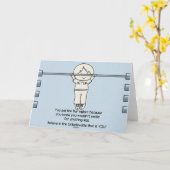 バーを高く設定 カード (黄色い花)