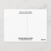 バーアットザフォリーズベルゲーレ ポストカード (裏面)