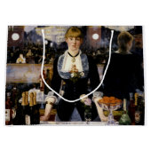 バーアットザフォリーズベルゲーレ ラージペーパーバッグ (正面)