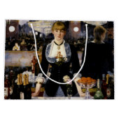 バーアットザフォリーズベルゲーレ ラージペーパーバッグ (裏面)