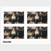 バーアットザフォリーズベルゲーレ 長方形シール (シート)