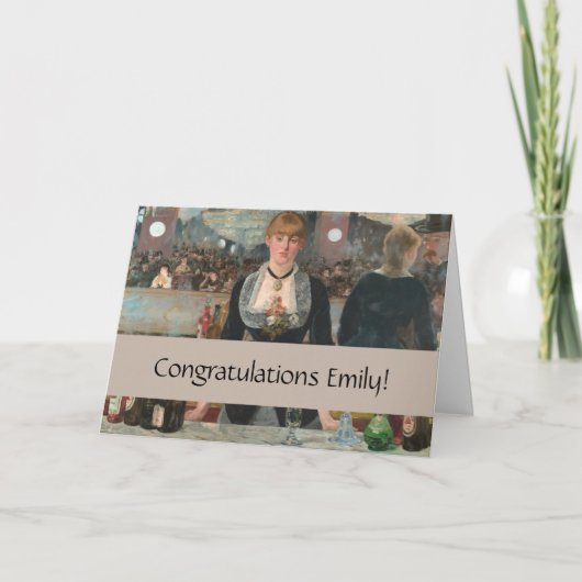 バーアットザフォリーベルジェーエドゥアードマネ カード (正面)