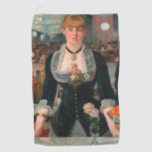 バーアットザフォリーベルジェーエドゥアードマネ ゴルフタオル (正面)