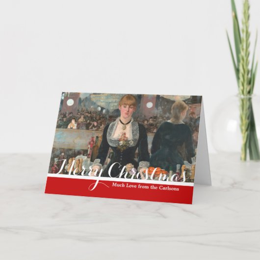 バーアットザフォリーベルジェーエドゥアードマネ シーズンカード (正面)