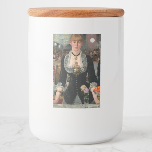 バーアットザフォリーベルジェーエドゥアードマネ フードラベル (正面)