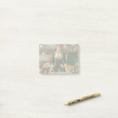 バーアットザフォリーベルジェーエドゥアードマネ ポストイット (デスク上)