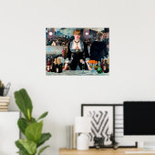 バーアットザフォリーベルジェーバイエドゥアードマネ ポスター (ホームオフィス)