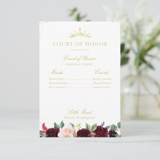 バーエレガントグンディフローラ裁判所 招待状 (スタンド正面)