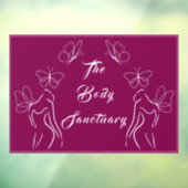 バーエレガントグンディロゴ女性体プロモ気にント ウィンドウサイン (シート3)