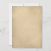 バーエレガント（ユダヤ教の）バル・ミツバー招待状 招待状 (裏面)