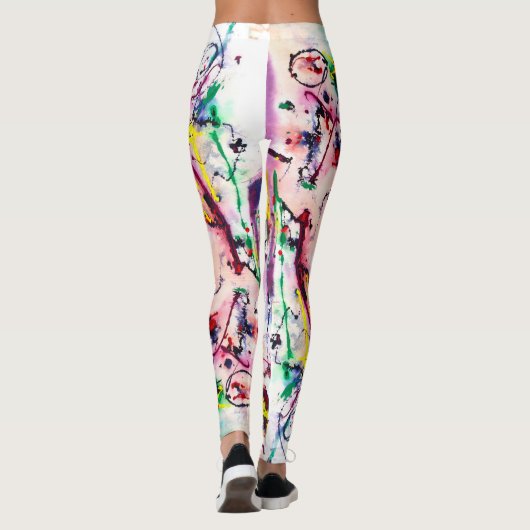 バーカイエレクトリック銀河系アートレギンス レギンス (裏面)