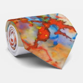 バーカイレインボーアイズアートタイ ネクタイ (ロール)