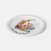 バーカクテルコレクション ペーパープレート (アングル)