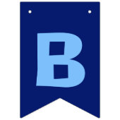 バーカスタム(ユダヤ教の)バル・ミツバーブルー バンティングフラッグ (第3の旗)