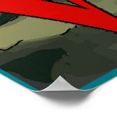 バーカス飲みワイン, VINO ポスター (角)