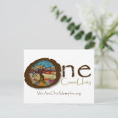 バーカナ・ブルーのボニー・グラベットとOne CommUnity ポストカード (スタンド正面)