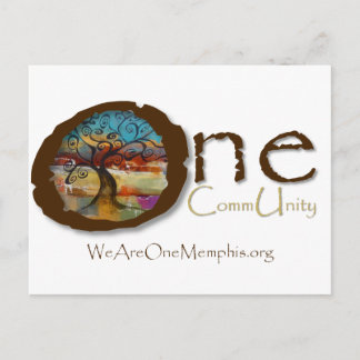 バーカナ・ブルーのボニー・グラベットとOne CommUnity ポストカード
